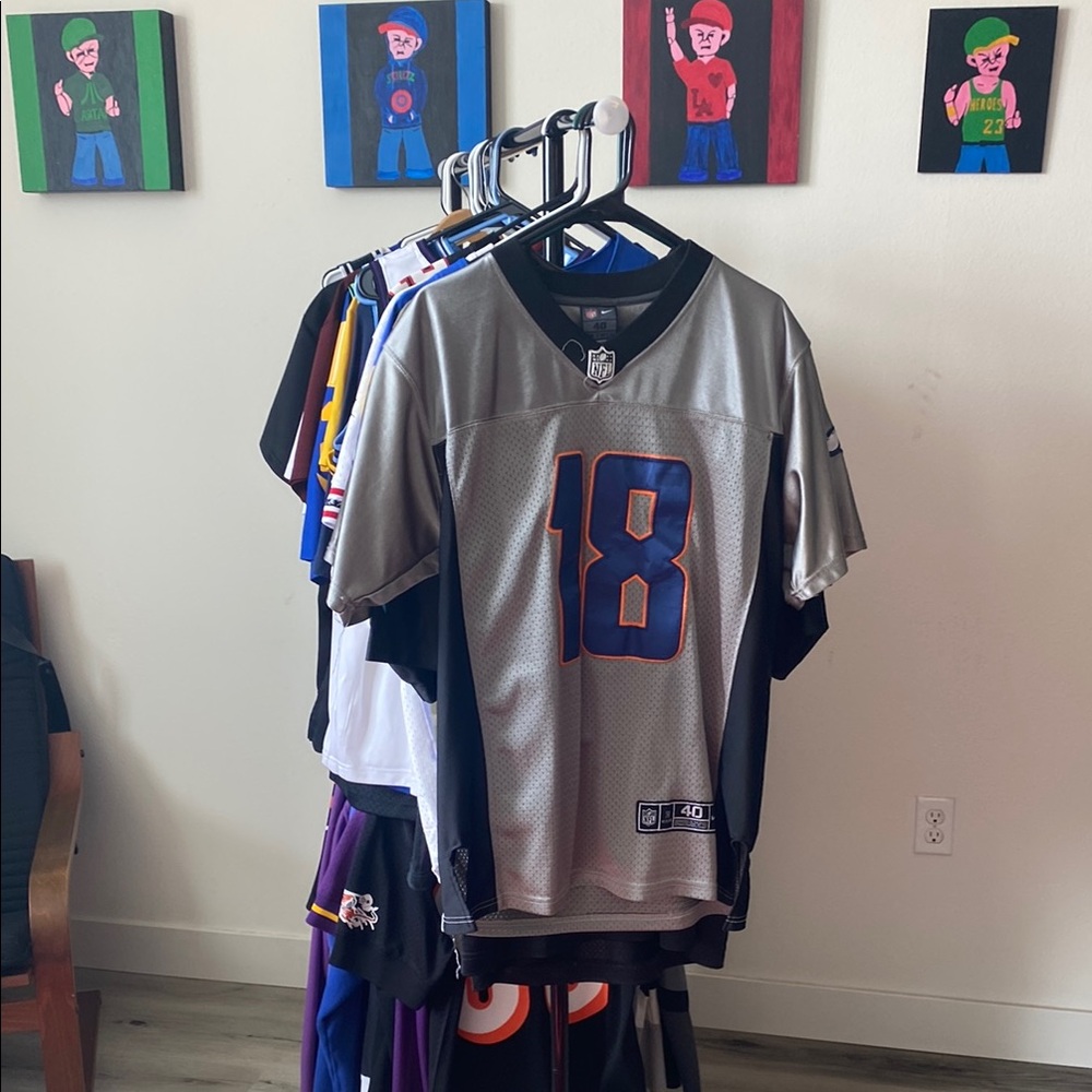 Men's Gray Football Jersey